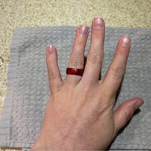 Red Disney Mulan Enso Ring - Size 6